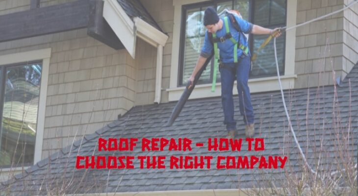 Roof repair - how to choose the right company